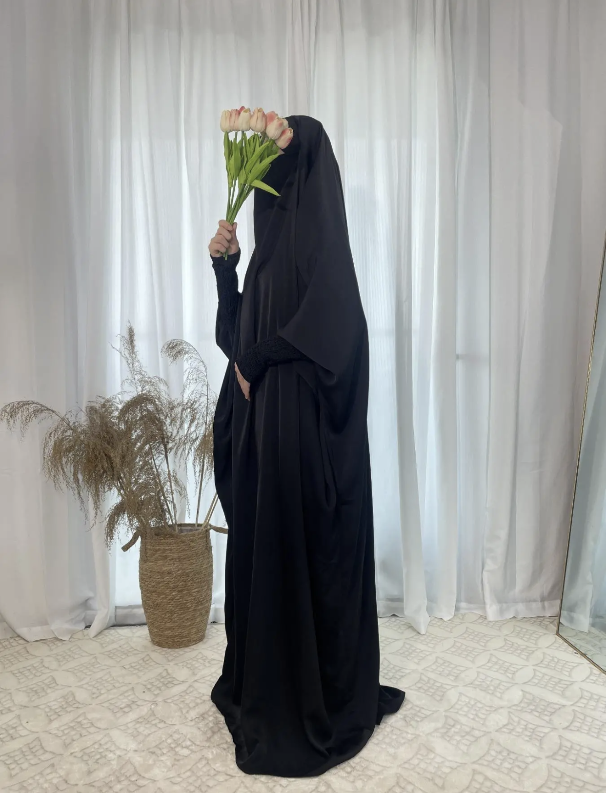 Black One Piece Jilbab