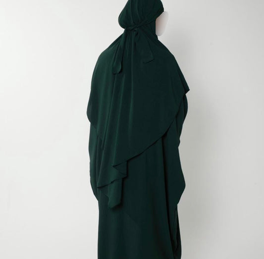 Emerald Single Layer Khimar