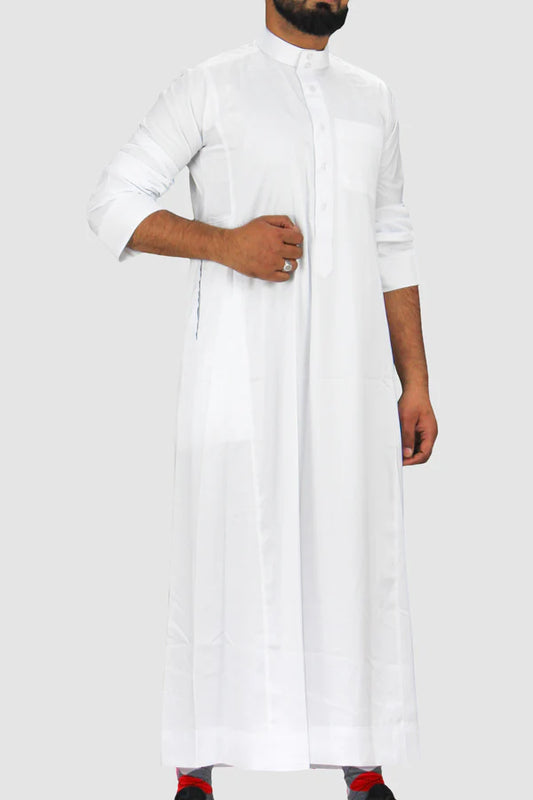 White Al-Haramain Style Thobe